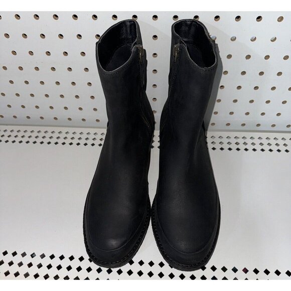 Sperry Seaport Storm Womens Leather Waterproof Zip Ankle Boots Booties Size 7 - Picture 4 of 8